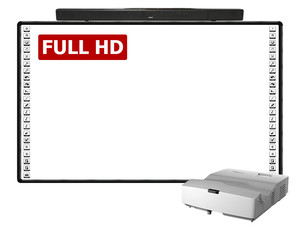 Zestaw interaktywny BLACK 90" Panorama Ultra Full HD